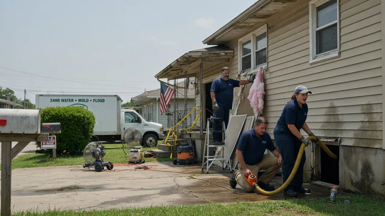 Water Damage Repair in Bristolville, OH near me